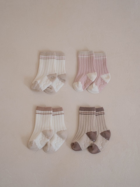 Striped Socks Set (set of 2)