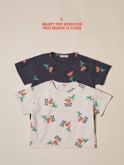 Bloom Flower Short Sleeve Tee Bloom Flower Short Sleeve Tee
