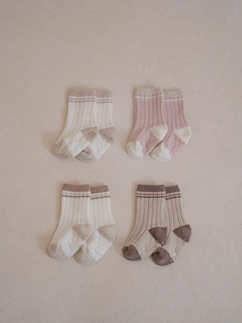 Adult Striped Socks Set (set of 2)