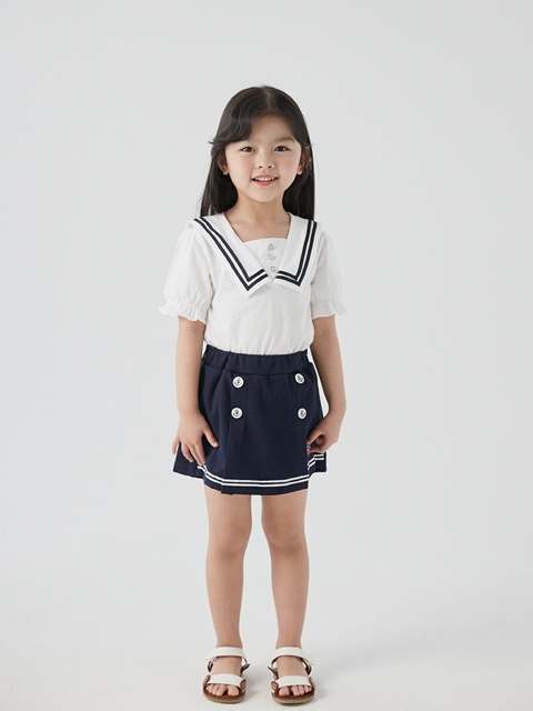 Marine Culotte Pants