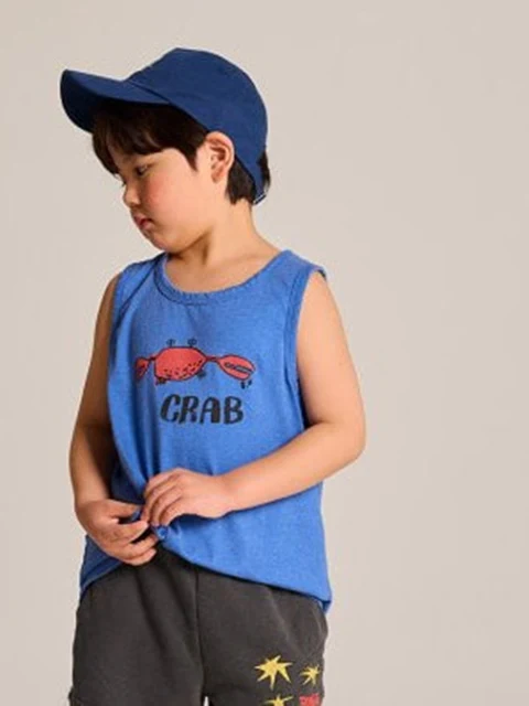 Crab Sleeveless Tee