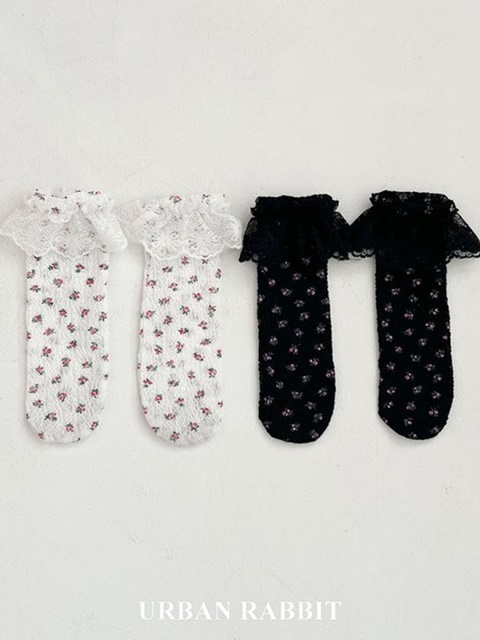 Flower Lace Socks