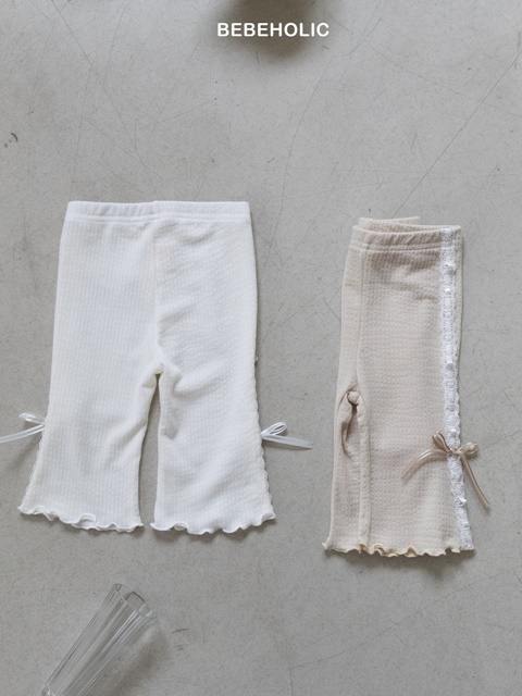 Ribbon Bootcut Pants