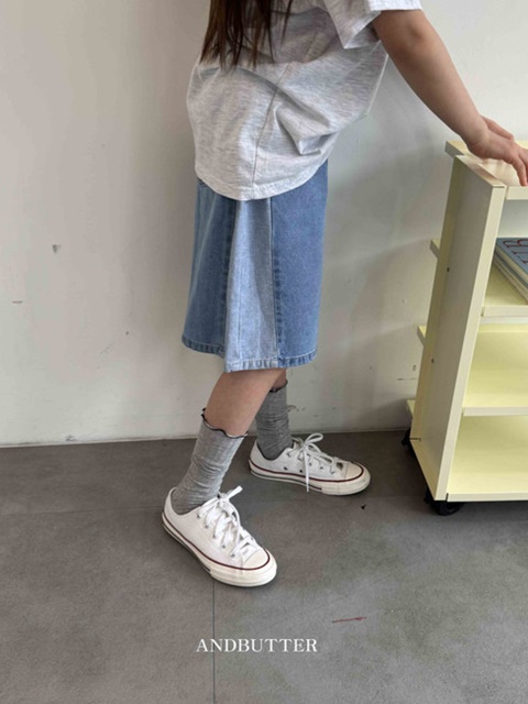 Bermuda Mix Denim Pants