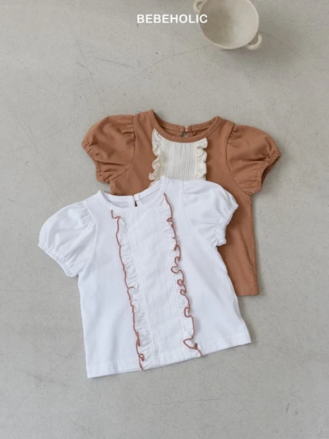 Caramel Frill Tee