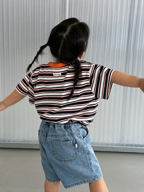 Multi Stripe Tee