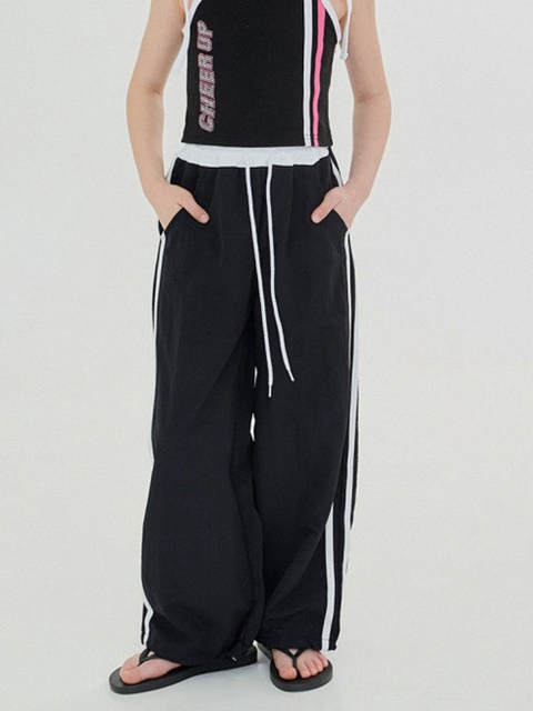 Sporty Nylon Pants