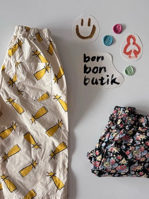 Patterned Pants