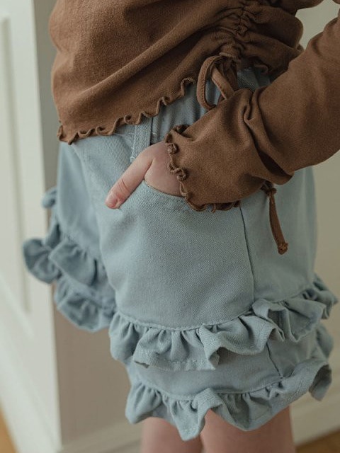 Pastel Frill Short Pants