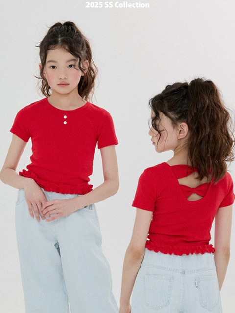Back Frill Tee