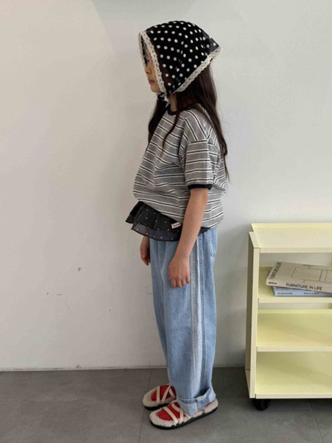 Linen Mix Denim Pants