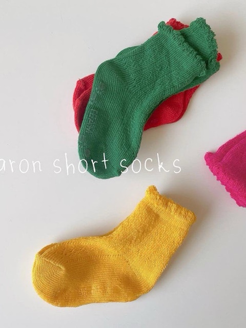 Macaron Short Socks Set Macaron Short Socks Set