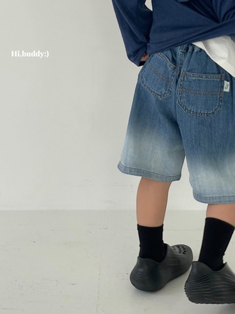 Summer Gradient Denim Pants