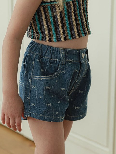 Micro Short Denim Pants