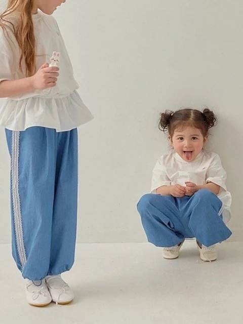 Pintuck String Pants