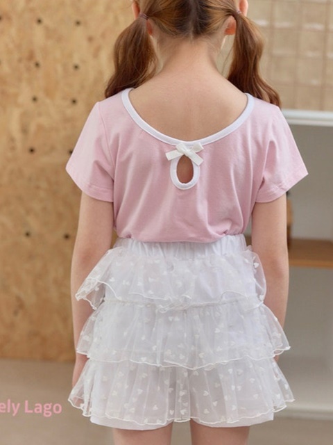 Back Round Ribbon Tee