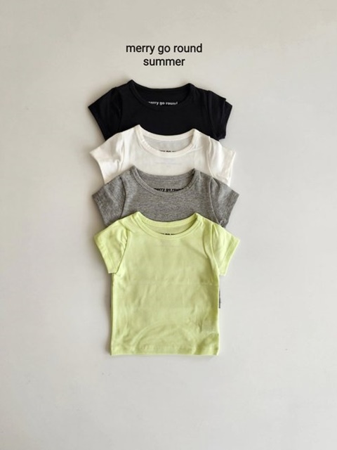 Round Short Sleeve Tee Round Short Sleeve Tee