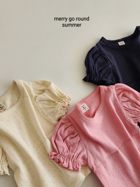 Pink Coat Puff Tee Pink Coat Puff Tee