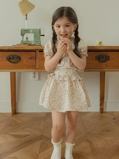 Frill Flower Skirt
