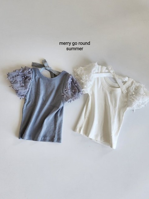 Sleeve Ribbon Tee Sleeve Ribbon Tee