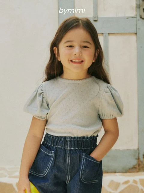 Picot Puff Tee