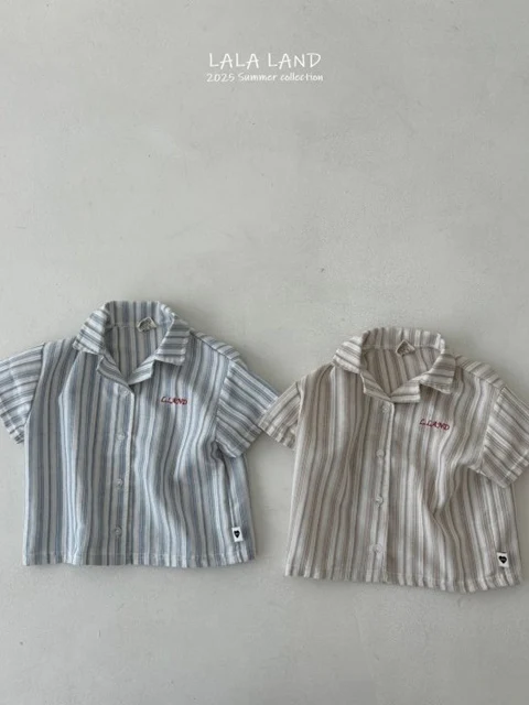 kids Vertical Stripe Shirt