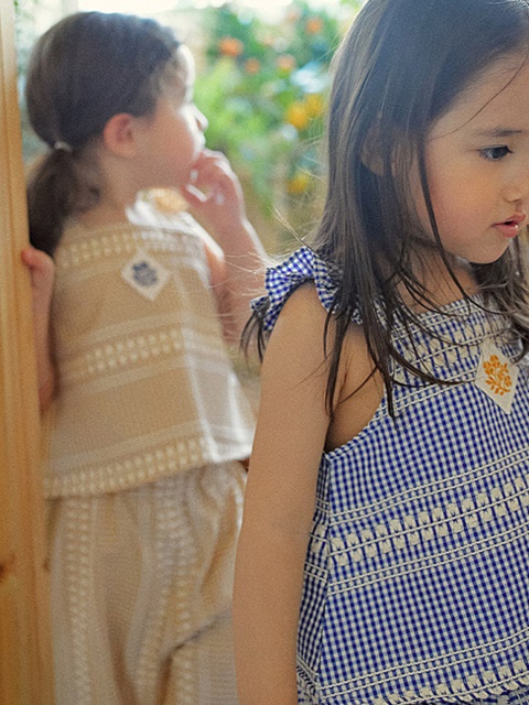 Baro Check Blouse