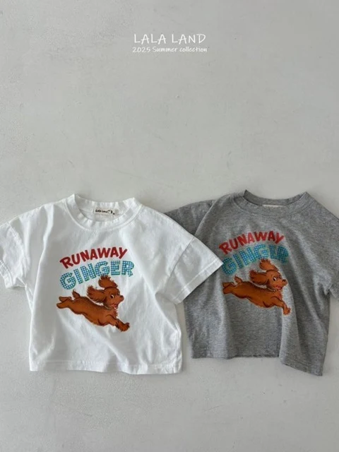 kids Ginger Puppy Tee kids Ginger Puppy Tee