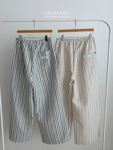 Mom Vertical Stripe Pants Mom Vertical Stripe Pants