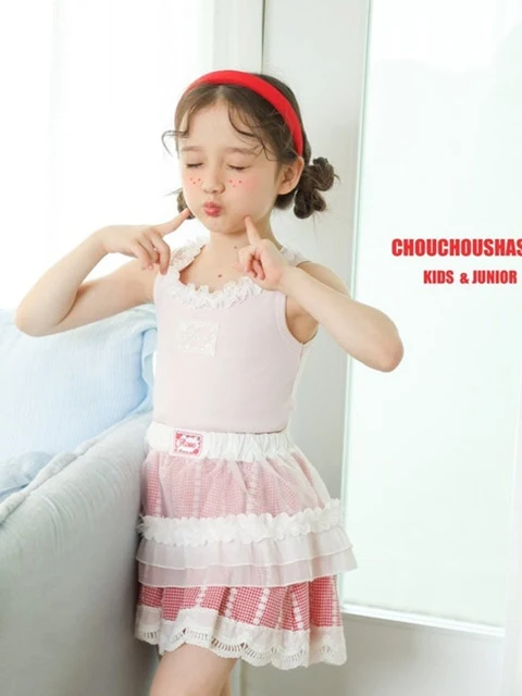 Rose Lace Sleeveless Tee