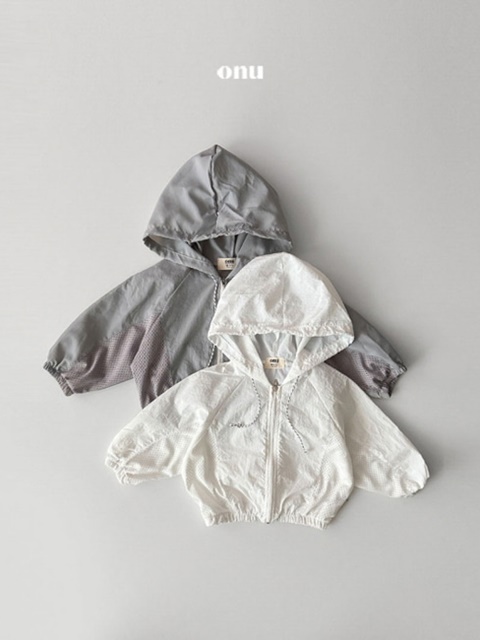 Mesh Hood Windbreaker