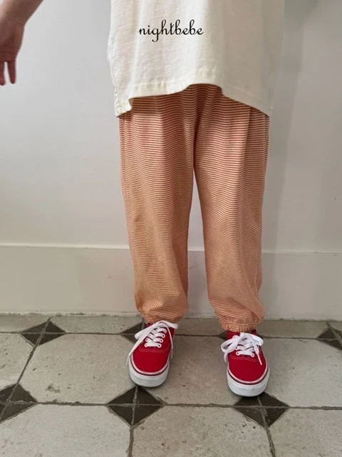 Small Stripe Jogger Pants Small Stripe Jogger Pants