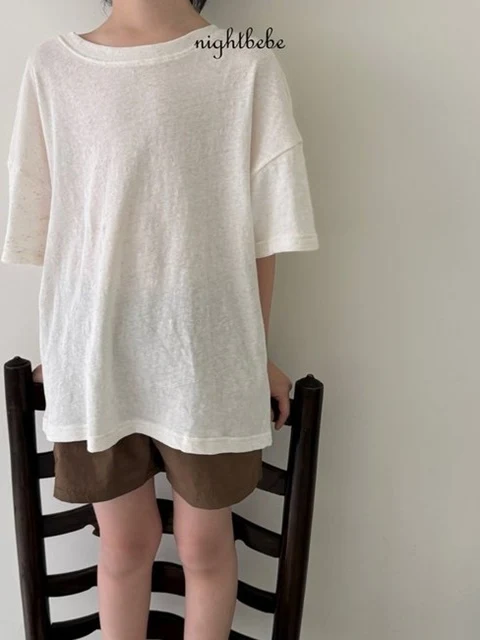 Cuckoo Linen Short Sleeve Tee