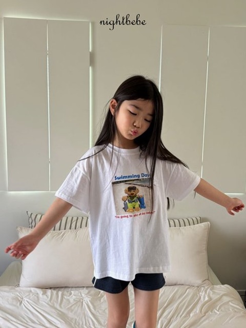 Surfing Bear Short Sleeve Tee Surfing Bear Short Sleeve Tee