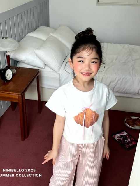 Croissant Crop Tee