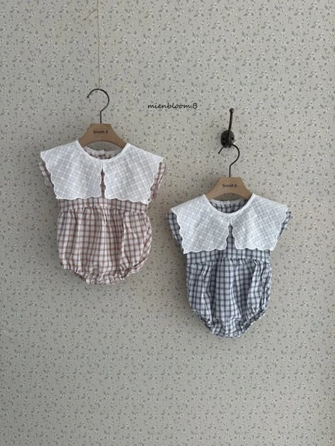Bebe Embroidered Check Suit