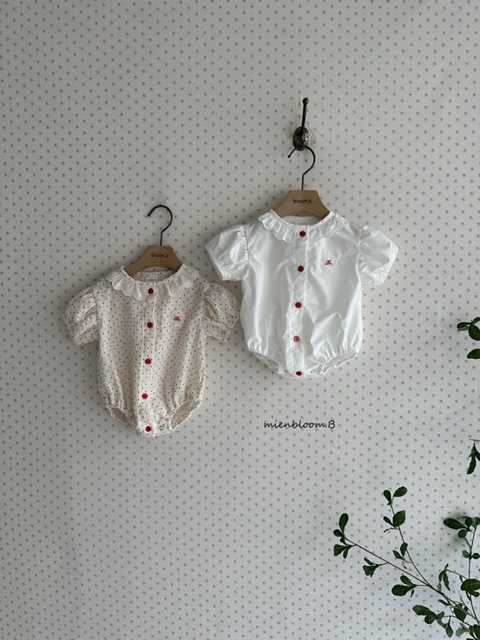 Bebe Red Embroidered Suit (Dot)