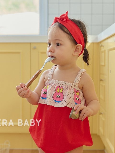 Bebe String Rabbit Frill Bodysuit Bebe String Rabbit Frill Bodysuit