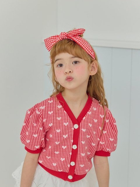 Checked Ribbon Headband Checked Ribbon Headband
