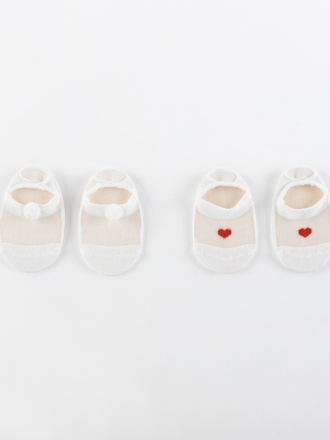 Sili Ice Baby Socks 2-piece Set (set of 5)