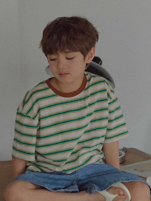 Label Stripe Tee