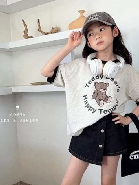 Bear Raglan Tee