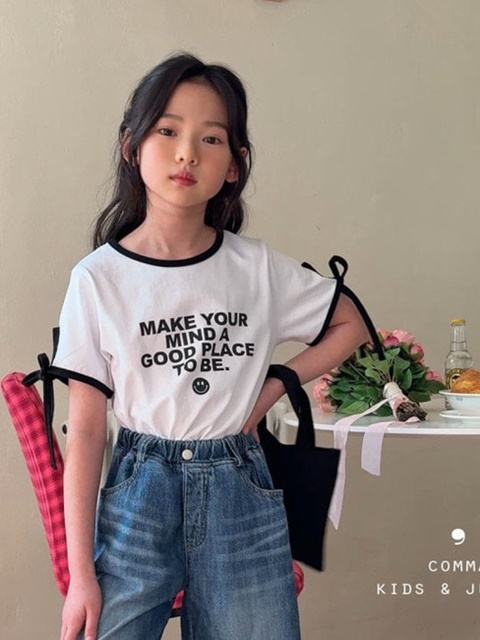 Sleeve Ribbon Tee