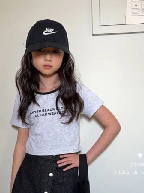 English Crop Tee