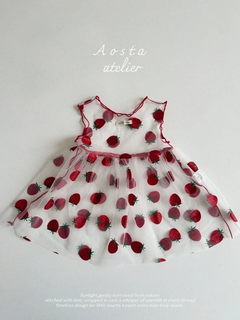 Lace Strawberry Dress