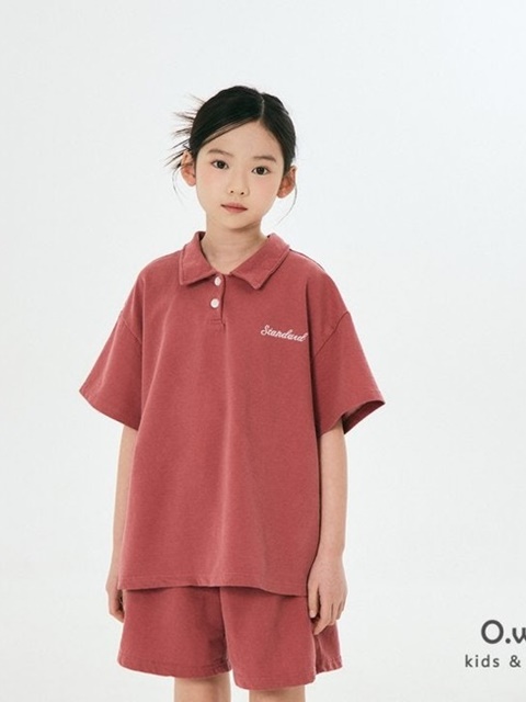 Standard Pigment Collar Short Sleeve Tee Standard Pigment Collar Short Sleeve Tee