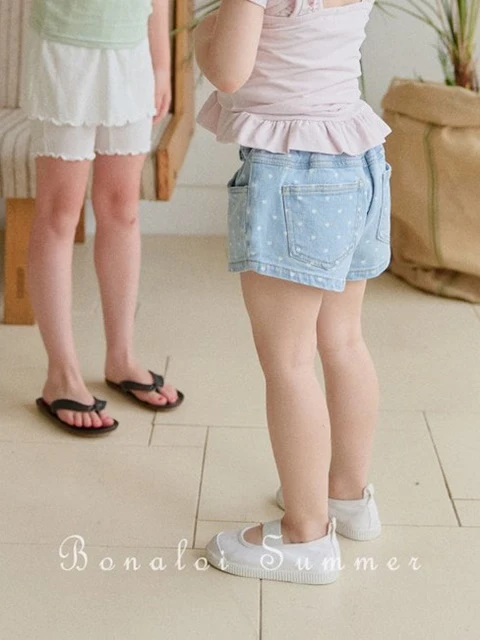 Mini Heart Short Denim Mini Heart Short Denim
