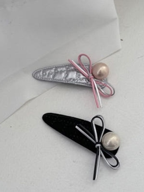 Ribbon Big Ball Hairpin