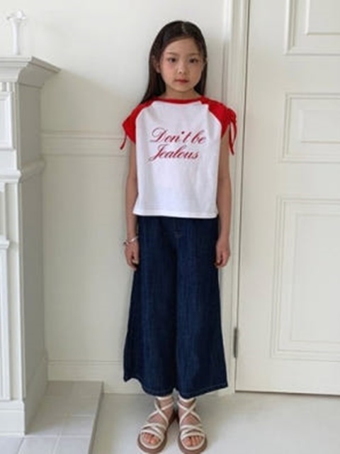 Denim Wide Pants