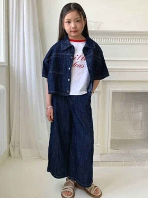 Denim Short Sleeve Shirt